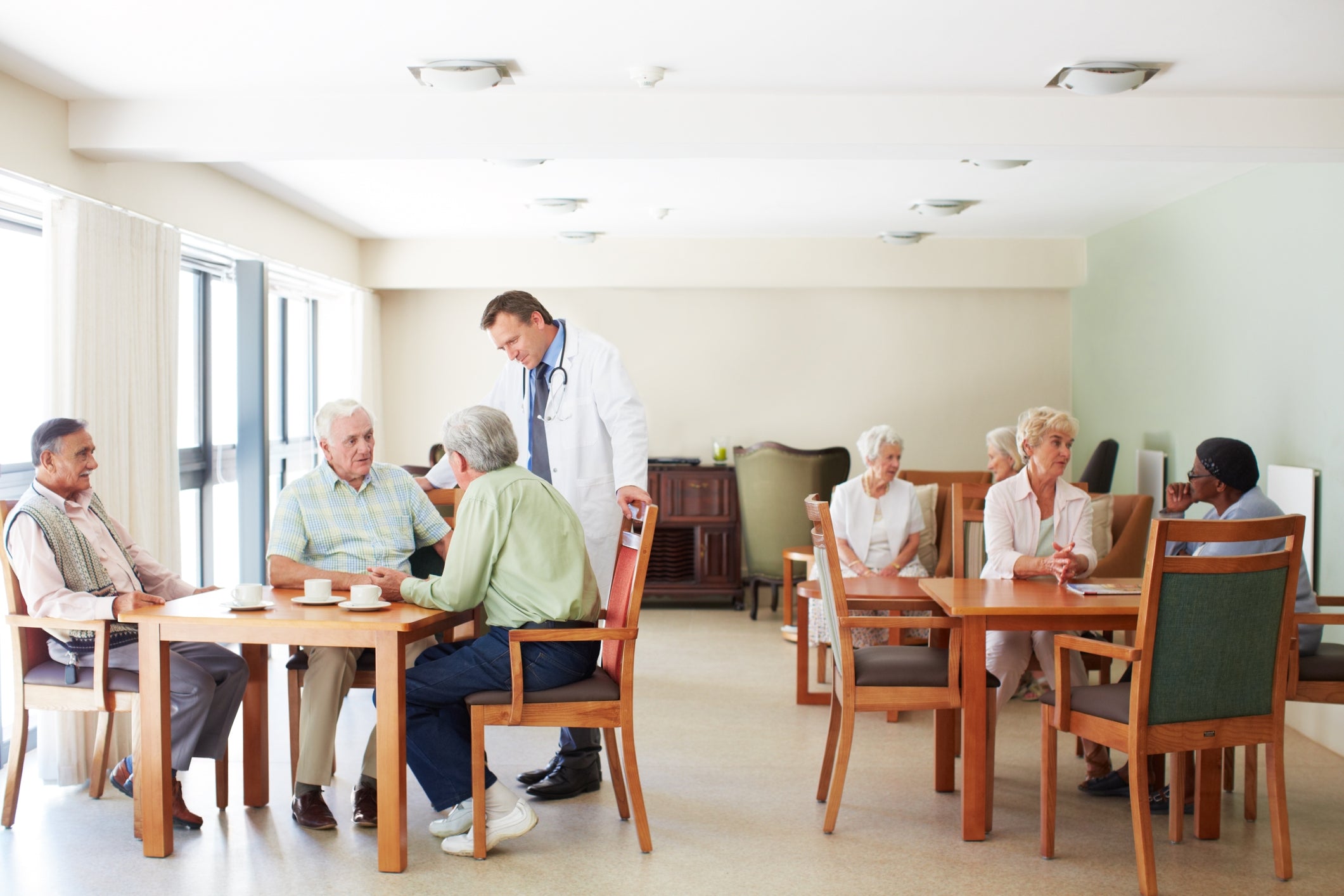 Disaster prevention measures at nursing homes
